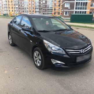 Hyundai Solaris 1.6 АТ 2014 Черный