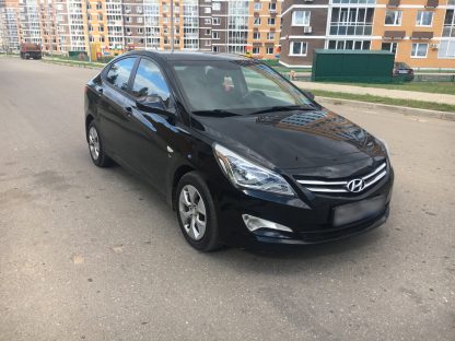 Hyundai Solaris 1.6 АТ 2014 Черный