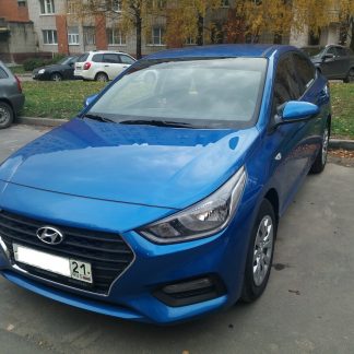 Hyundai Solaris 1.6 АТ 2017 Синий